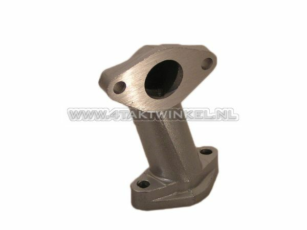 Pipe d'admission 20mm, col de cygne, bride large