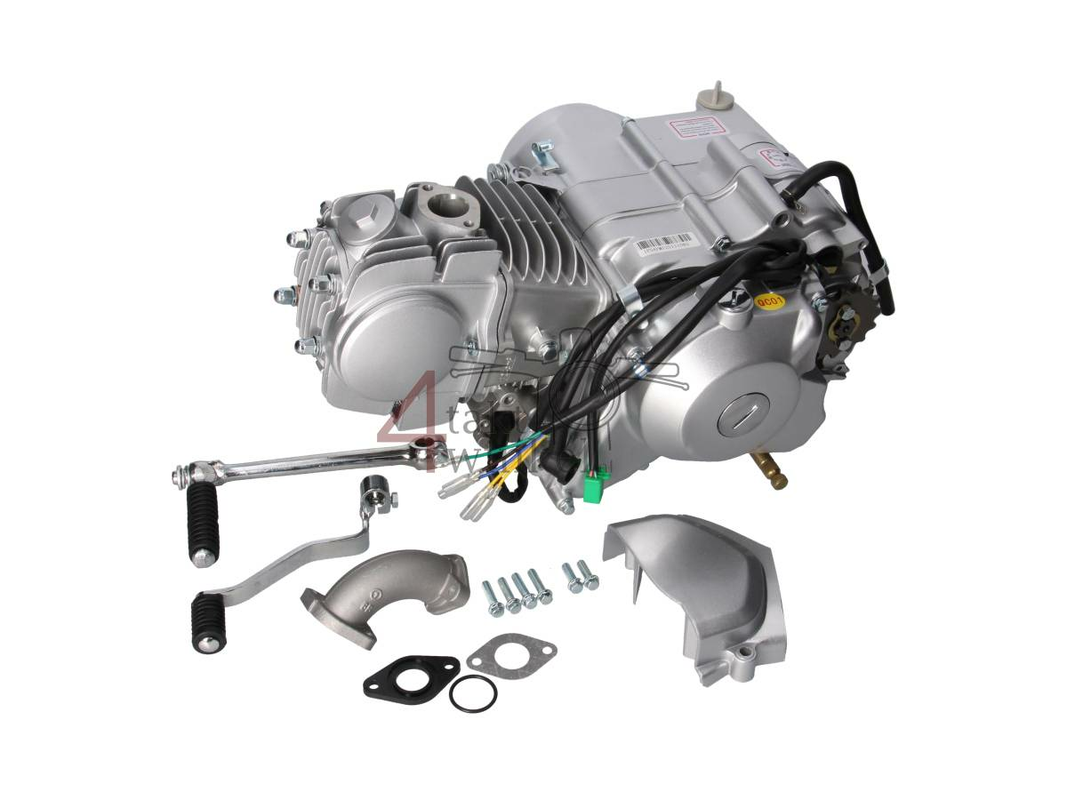 Moteur, 125cm3, embrayage manuel, Lifan, 4 vitesses, d&eacute;marreur