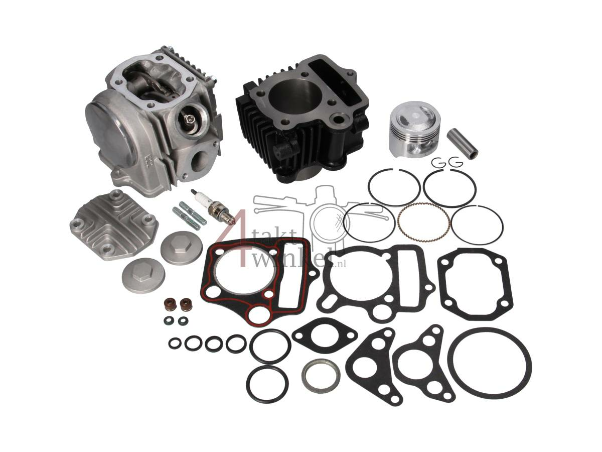 Kit de cylindre, avec piston et joint et culasse 85cc, AGM, Skyteam, Honda NT, empreinte 49cc