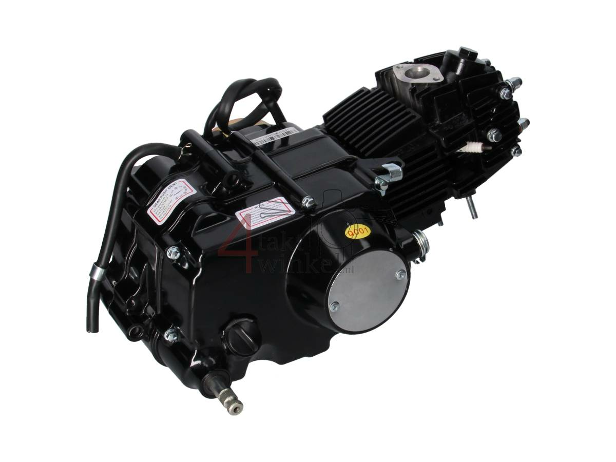Moteur, 107cm3, embrayage manuel, Lifan, 4 vitesses, noir