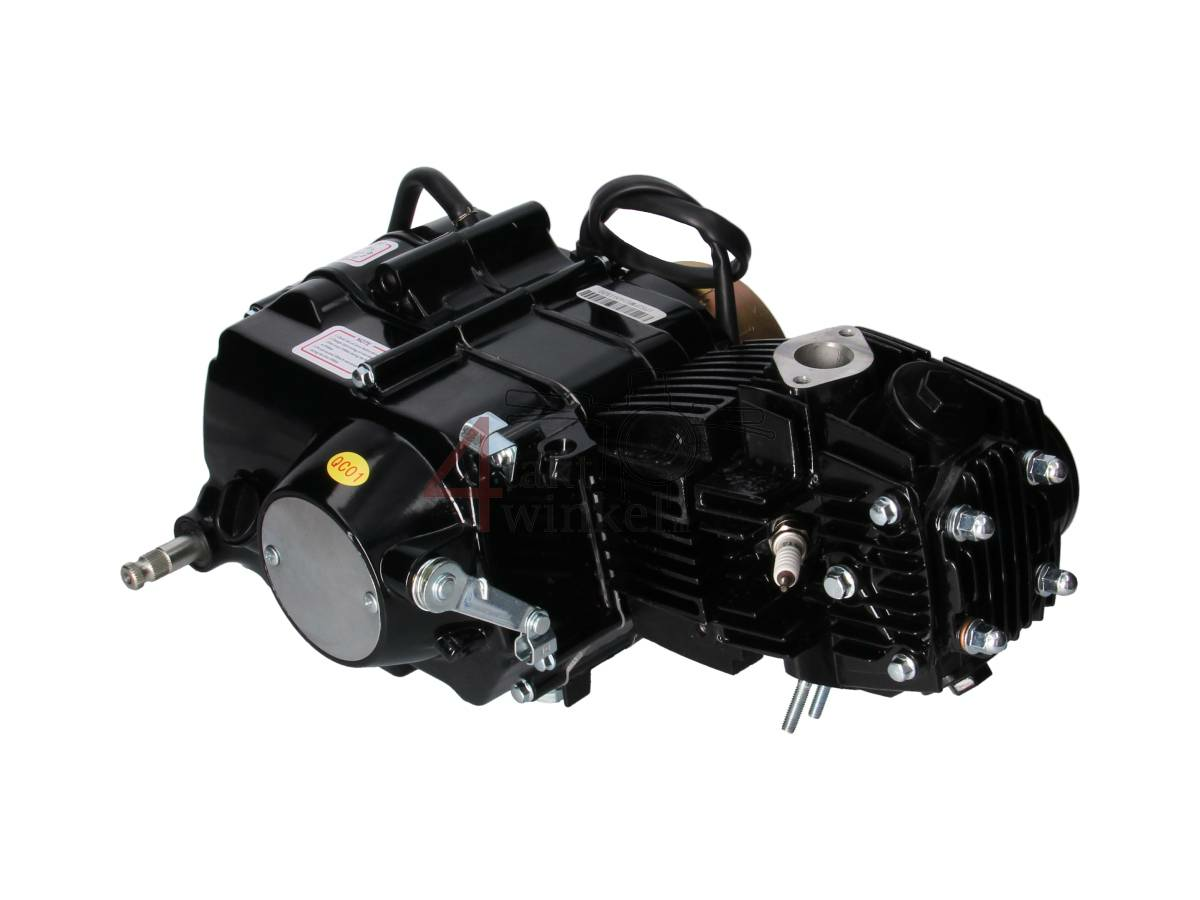 Moteur, 107cm3, embrayage manuel, Lifan, 4 vitesses, noir