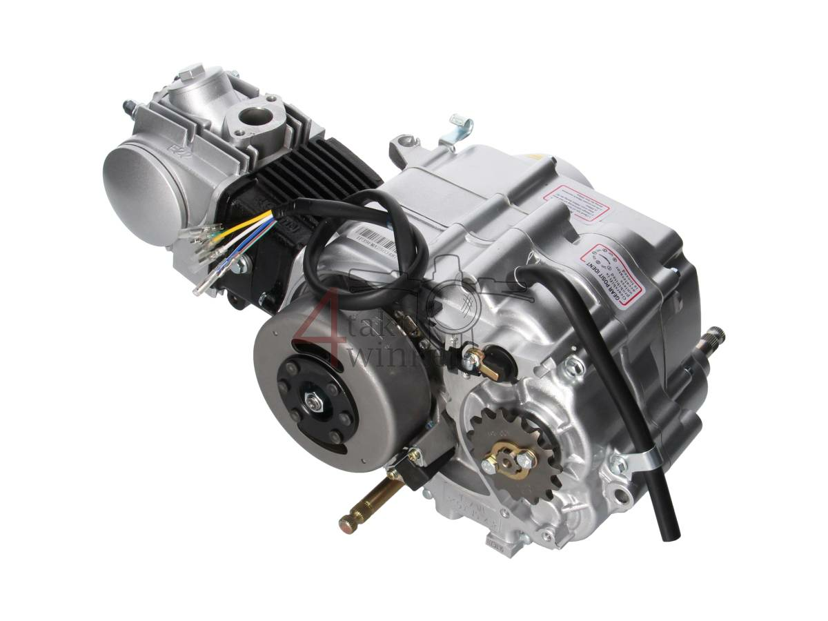 Moteur, 50cm3, embrayage manuel, Lifan, 4 vitesses, argent