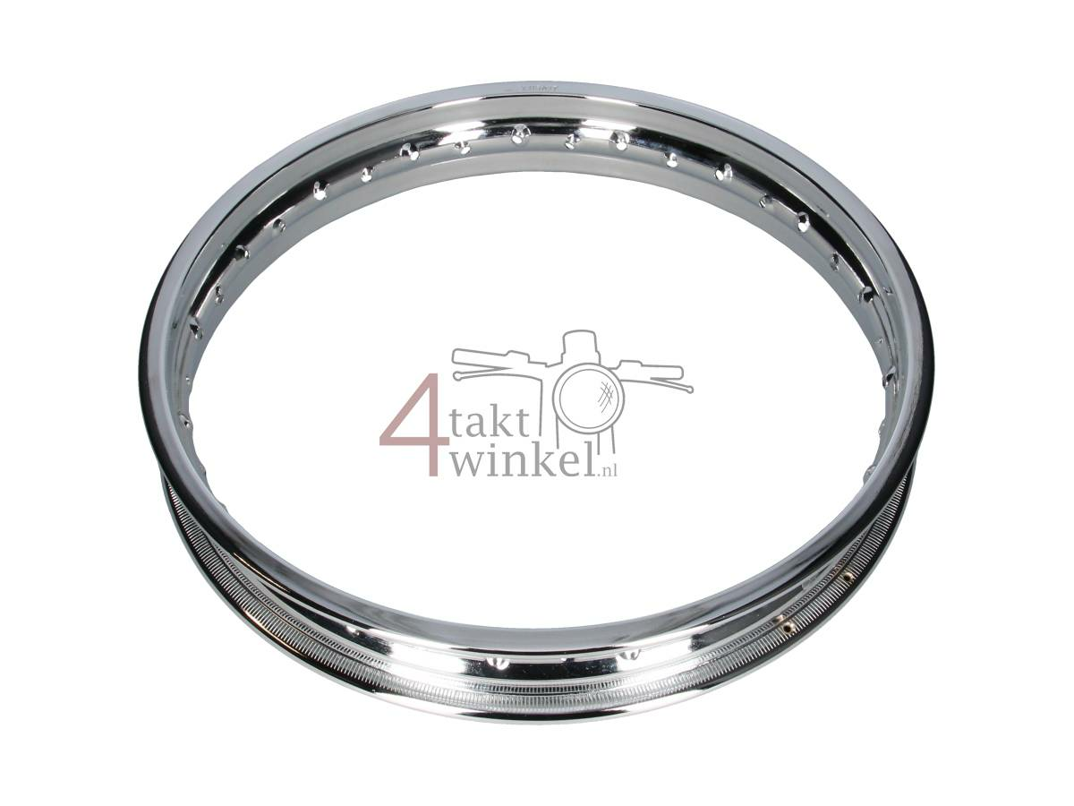 Jante 17" 1.85 acier, chrome