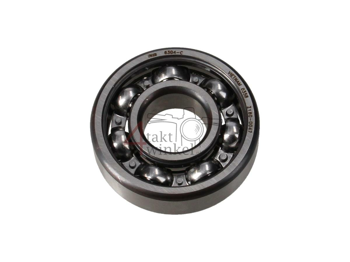 Roulement 6304, e.a. vilebrequin, convient pour SS50, CD50, C50, Dax, CB50, C310