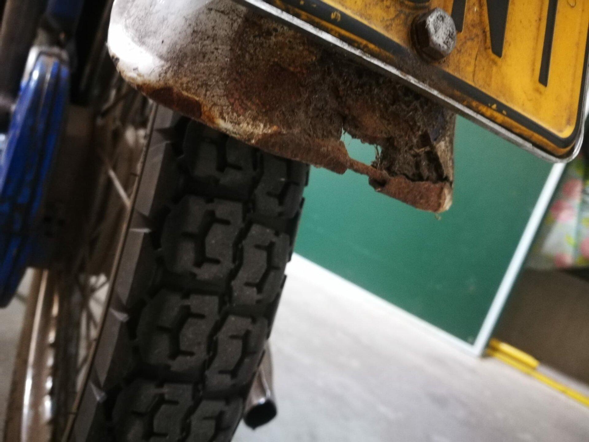 Honda CD50H, Bleu, cyclomoteur de projet