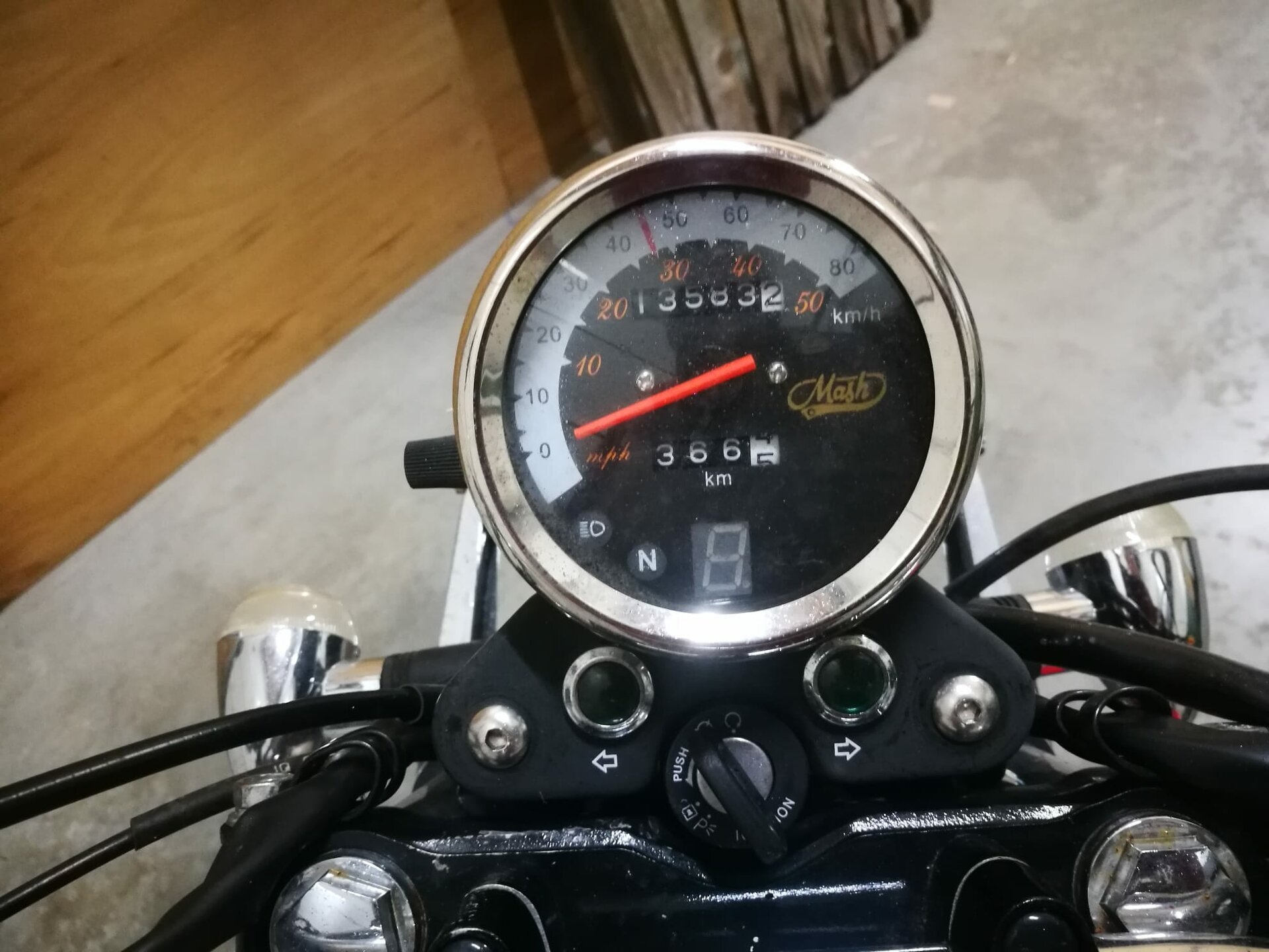 Mash Fifty, 50cc, Rouge Euro 4, cyclo / mobylette &agrave; restaurer (projet)