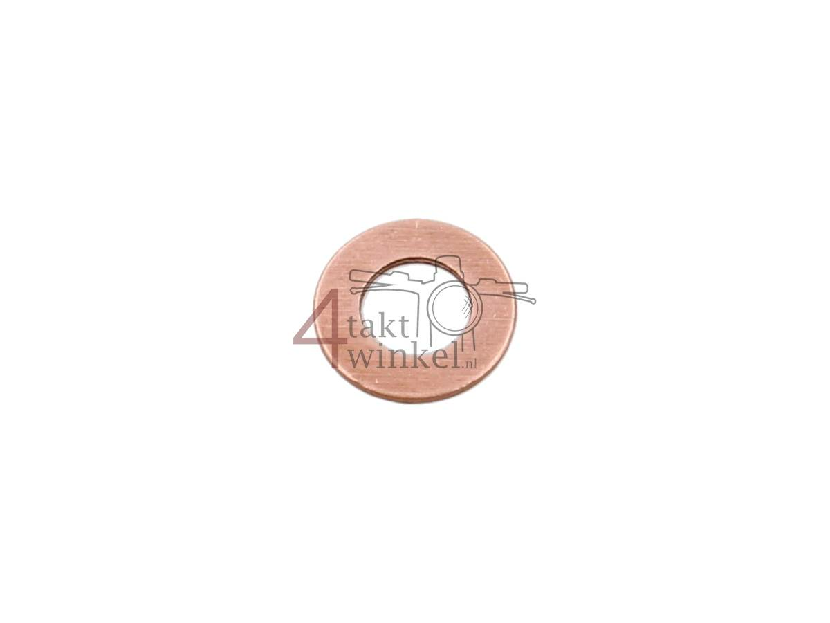 Rondelle 6mm x 12mm, cuivre