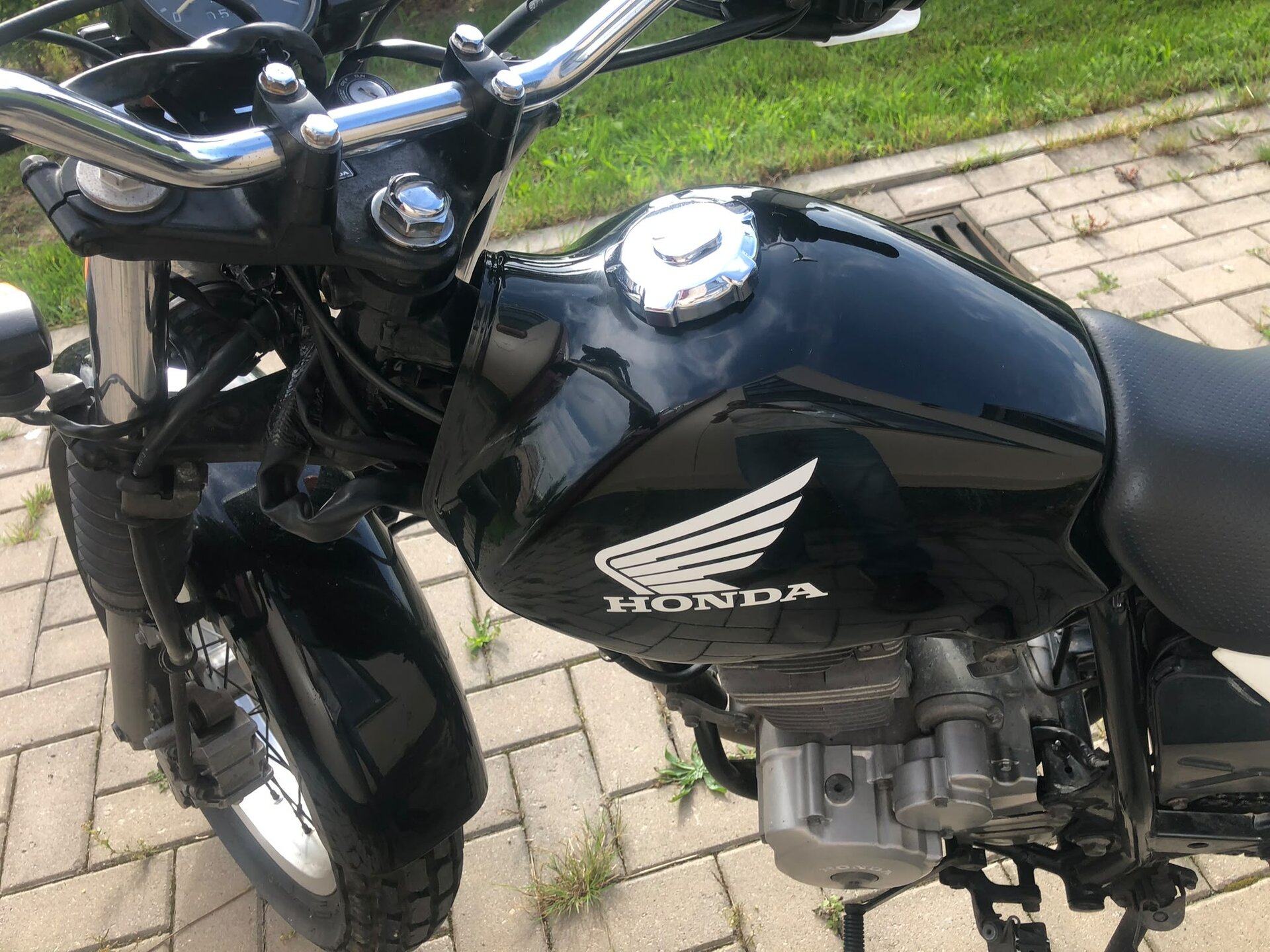 Honda FTR223, noir, 29 859 km