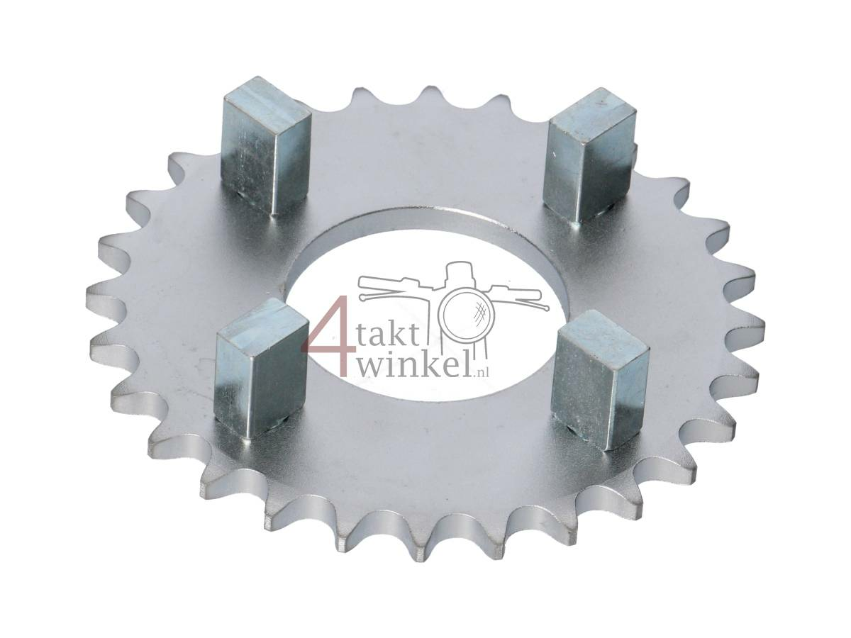 Couronne arri&egrave;re 28, convient pour SS50, CB50, CY50, Dax, Argent
