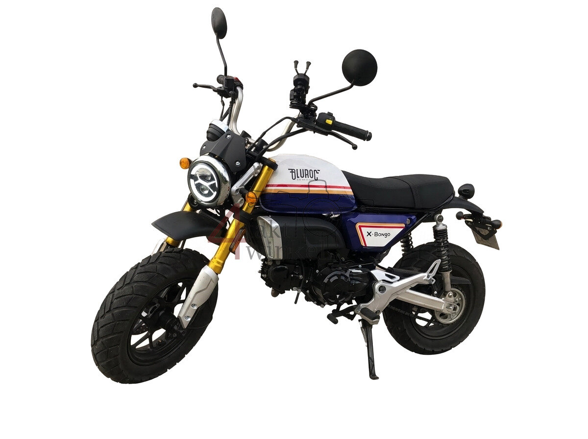 Bluroc X-Bongo EFI, 50 cc, Euro 5, Bleu Strike Racing, d'occasion
