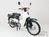 Vendu ! Honda C50 NT Japanese, green, 6717 km