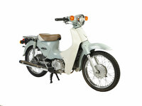 VENDU ! Honda C110, baby blue, 23211km
