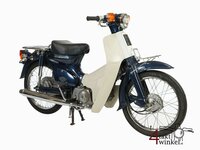 VENDU Honda C50 NT, dark blue, 12014km