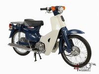 VENDU ! Honda C50 NT, blue, 647km