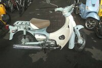 VENDU: Honda C50 Little Cub, Japonais, Bleu clair, 3342 km
