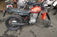 SOLD! Honda FTR 223, Japonais, Orange, 4303 km