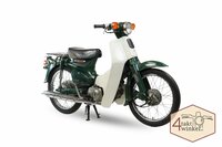 Honda C50 NT, Japonais, Vert, 14507 km