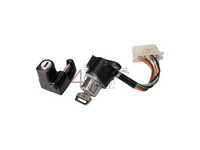 Kit serrure de contact d'allumage, C50 K1, + antivol de casque, d'origine Honda produit de NOS