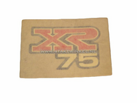 Autocollant XR75, set, d'origine Honda nos