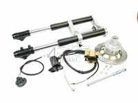 Fourche complète, Dax, 45mm USD, type 2, noir