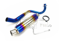 Pot d'échappement sportif, dessous, simple, Heat Magic