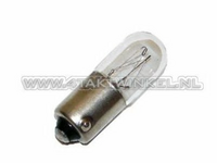 Ampoule BA9s, simple, 12 volts, 21 watts, e.a. clignotant Sachs Madass