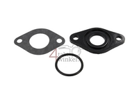 Isolateur 16mm, bride large, avec joint torique