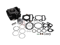Kit de cylindre, avec piston et joint 70cc, culasse 50, Lifan, Skyteam, Hanway, 49cc empr. acier