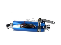 Silencieux d'échappement sportif, V8, bleu, d'produit de 2ème chance