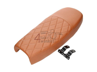  Selle Mash scrambler, modèles 50cc, 125cc et 250cc, marron produit de 2ème chance