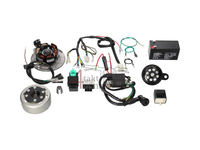 Kit de conversion d'allumage CDI et &eacute;lectricit&eacute; 12 volts, volant l&eacute;ger, convient pour SS50, CD50