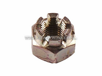 &Eacute;crou m10 x 1.25 couronne, roue avant C50, d'origine Honda