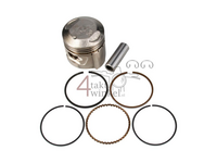Piston, 70cc, vilebrequin 6v, 2&egrave;me surdimensionn&eacute; 47.50