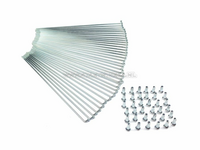 Jeu de rayons, 210mm x 2,9mm, chrome