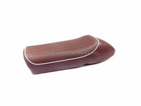 Selle, CD50s Benly, sport, marron fonc&eacute;, d'origine Honda