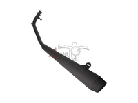 Pot d'&eacute;chappement standard,  Hanway RAW50 euro5, noir