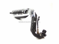 Pot d'&eacute;chappement standard, noir, variante Euro 4, convient pour Monkey