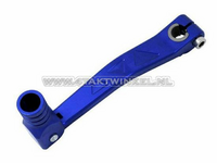 P&eacute;dale de s&eacute;lecteur de vitesses simple,, CNC bleu