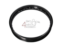 Jante 17" 1.85 acier, noir