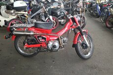 VENDU: Honda CT110, Japonais, Rouge, 1972 km
