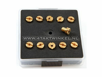 Jeu de gicleurs, m5 Keihin large, tailles 100 &agrave; 122