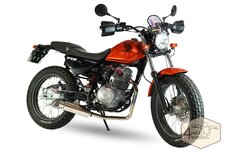 Honda FTR 223, Japonais, Orange, 4374 km