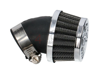 Filtre &agrave; air / cornet 35mm, 45 degr&eacute;s, Chrome, U-best