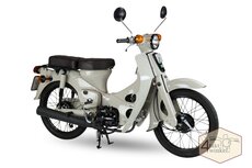 Honda C70 OT, 125cc, custom