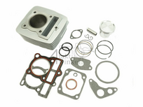 Kit de cylindre, avec piston, 85cc, Mash, Orion, Zhenhua, argent