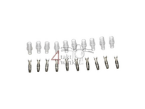 Cosse japonaise balle m&acirc;le, 3,5mm, par 10 pi&egrave;ces