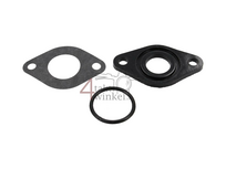 Isolateur 16mm, bride large, avec joint torique