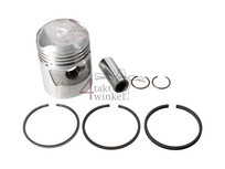 Kit de pistons 50cc 6v 40.00mm 4&egrave;me surdimensionn&eacute; japonaise