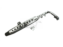 Pot d'&eacute;chappement standard, noir / chrome, convient pour Skyteam Dax