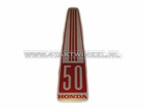 Autocollant C50 OT avant, long, d'origine Honda